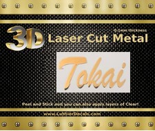 Tokai Guitar Decal 3D Metal