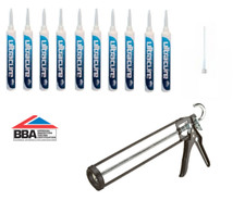 10x Ultracure Damp Proof Injection Cream 380ml + Extension Nozzle & Gun