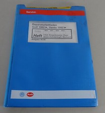 1999 Golf III Vento 4 Cylinder Injection Engine Cross Flow Workshop Manual