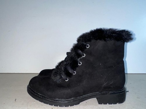 Women black faux - r&r,