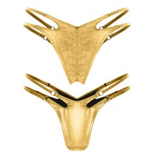 UK Womens Shiny Metallic Micro