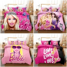 Girls Barbie Doll Duvet Quilt