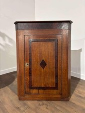 Victorian Oak Corner Cupboard c.1880
