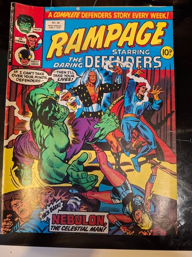 Vintage marvel comic - comic, rampage