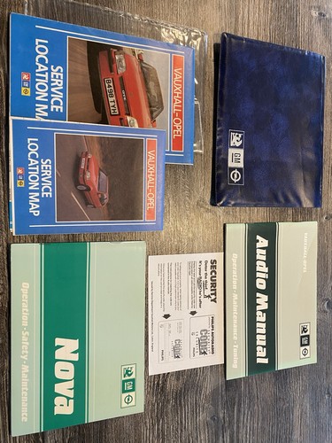 Original vauxhall nova - original,