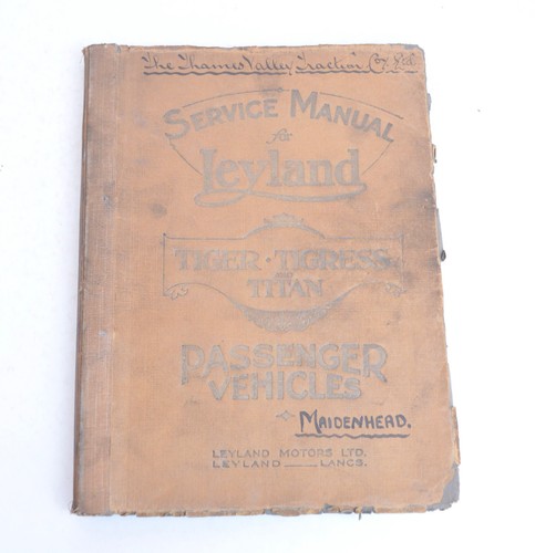 Bus coach service manual - service,