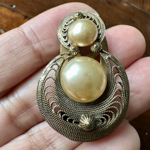 Vtg dress clip pin - vtg, 1.5