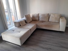 DFS Loft modular corner sofa with footstool