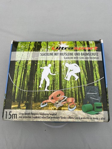 Slackline kit with sling and - slackline,