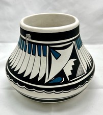 Polychrome Clay Slip Jar Art