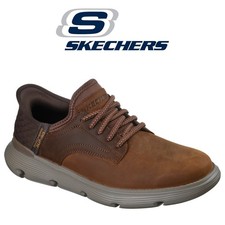 Brown Mens SKECHERS Garza