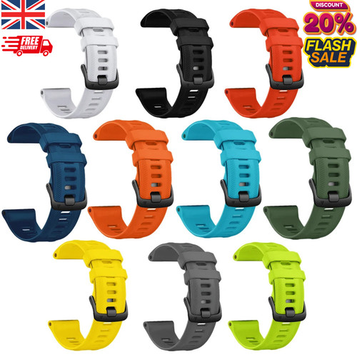 Sports silicone watch strap - silicone,