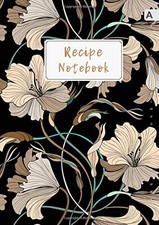 Recipe notebook - a4,