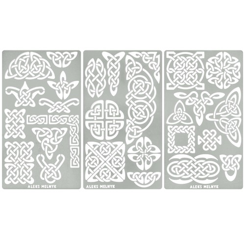 Celtic knot viking stencils - celtic,