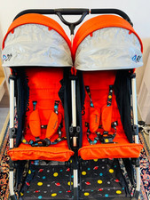 COSATTO ASTRONAUT DOUBLE/TWIN 0-15KG STROLLER WITH RAINCOVER