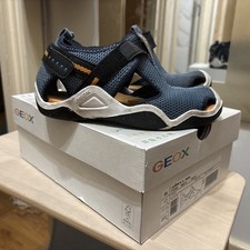 Geox Wader Unisex Kid's Waterproof Sneaker Mesh Sandals Blue UK11.5 Original Box