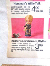 Vintage Ad Kenner Blythe doll