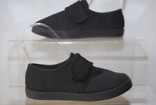 Walkright Boys Black Canvas