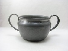 Vintage Warric Pewter Planished Twin handle Bowl, 5002, c1930s, 13.8 cm (W)