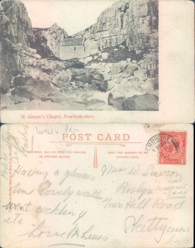 Govan chapel unidentified - st,