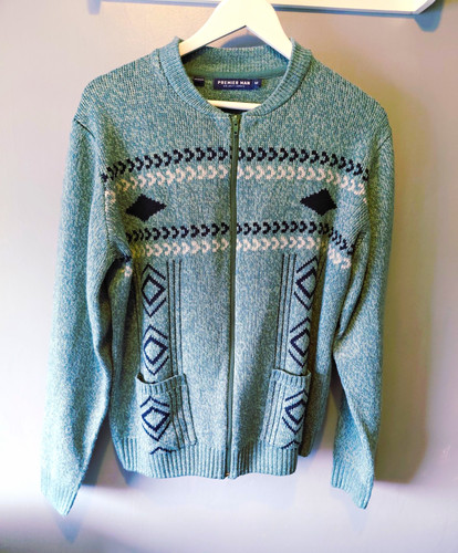 Premier man green mint tribal
