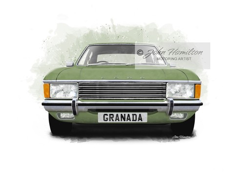 Personalised ford granada mk1 - granada,