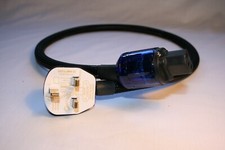 Merlin cables black widow FE mains cable, stunning performance 1m