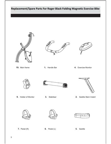 Replacement spare parts - replacement/spare, for
