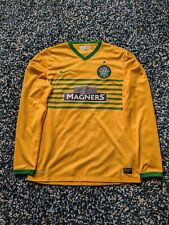 Retro Glasgow Celtic Football Shirt 2013/2014 Away Nike Size Medium Rare Long Sl