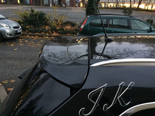 Roof spoiler wing - wing, for