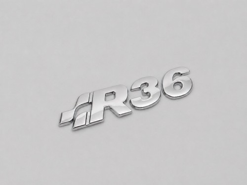 Passat r36 badge rear - rear, boot