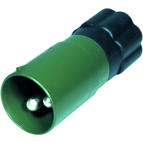 Pin metal plug - 2-pin,