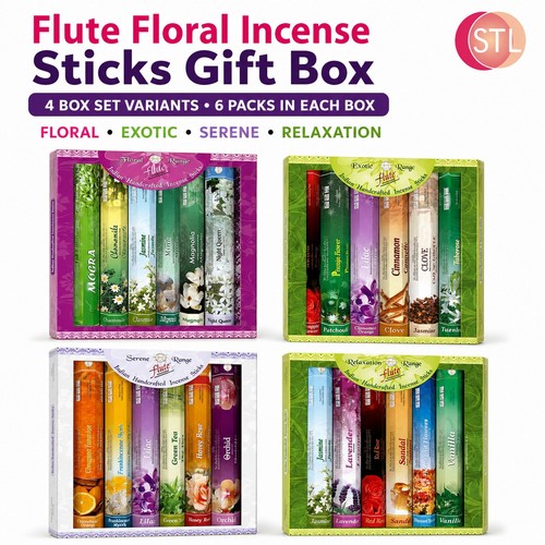 Flute floral incense sticks - flute,