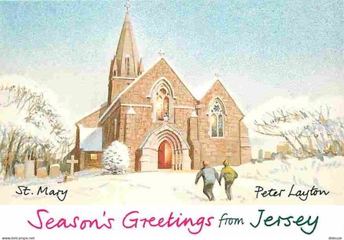 Postcard jersey péter - postcard,
