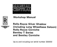 ROLLS ROYCE CORNICHE REPAIR
