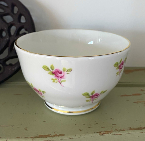 Vintage sheltonian sugar bowl - sugar,