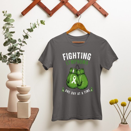 Fighting lymphoma one day a - fighting, at