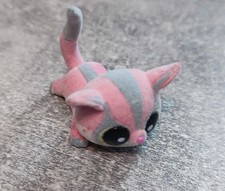 Yoo hoo and friends, aurora flocked figures, pink,grey shooga sugar glider