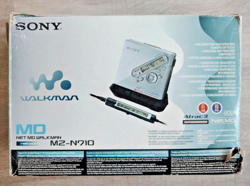 Sony n710 minidisc player - minidisc,