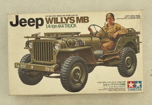 Vintage tamiya jeep willys - tamiya,