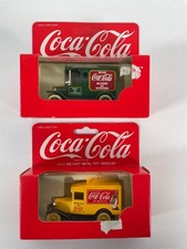 Lledo Promotional Coca-Cola branded diecast vans boxed Nr Mint