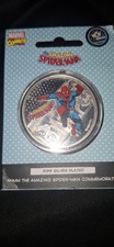 Koin Club Amazing Spider-Man Marvel Silver Plated Coin Exclusive