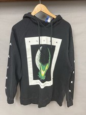 XL Front Graphic Alien Egg Mens Hoodie