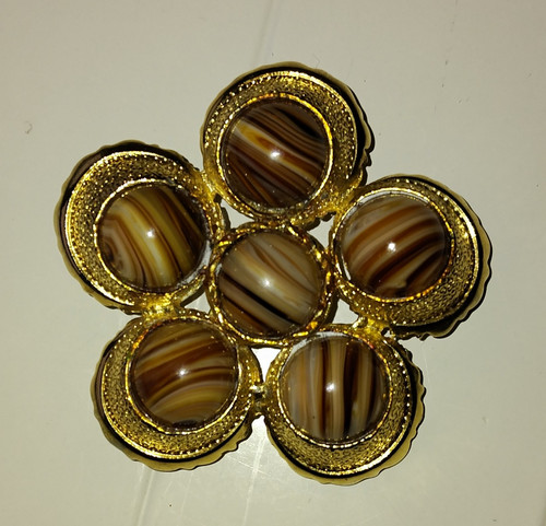Hollywood brooch vintage large - hollywood,