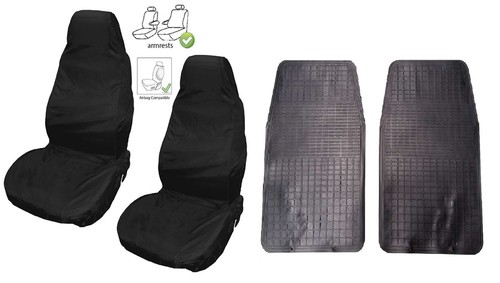 Front black waterproof - black, seat