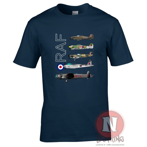 Raf ww2 aircraft shirt - raf,