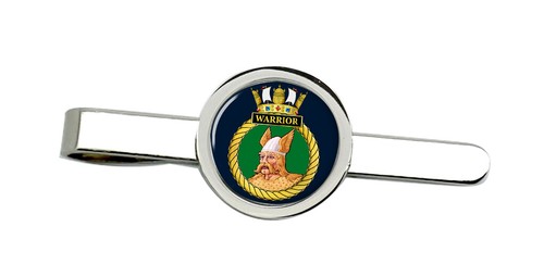 Hms warrior royal navy tie - hms,