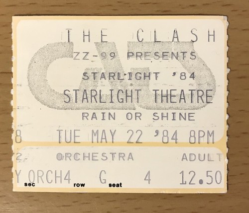 1984 the clash kansas - clash, city