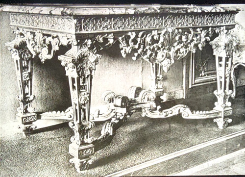 Louis xiv french rococo table - rococo,