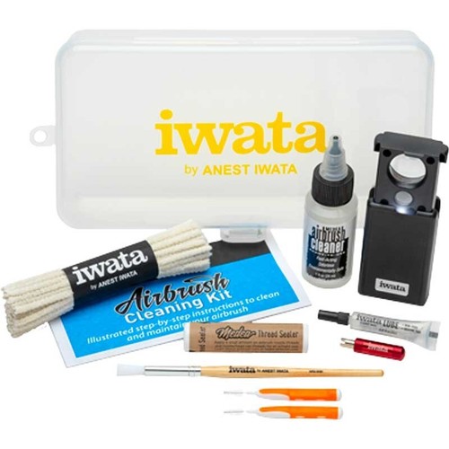 Iwata airbrush cleaning kit - iwata,